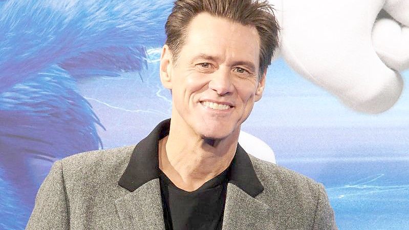 Der Komiker und Schauspieler Jim Carrey wird 60. Foto: Annette Riedl/dpa