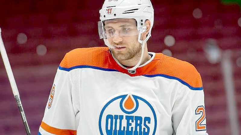 NHL-Star Leon Draisaitl träumt von einer Olympia-Teilnahme in vier Jahren. Foto: Dom Gagne/CSM via ZUMA Wire/dpa