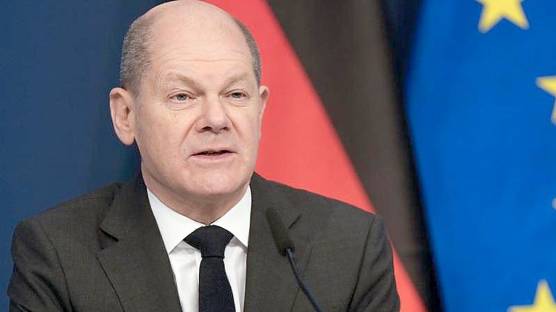 „Ehrgeizig, mutig und kooperativ - diese Kriterien werden den Klima-Club ausmachen“: Bundeskanzler Olaf Scholz. Foto: Markus Schreiber/AP Pool/dpa