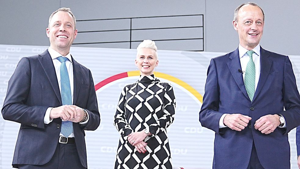 Silvia Breher, CDU-Bundestagsabgeordnete des Wahlkreises Cloppenburg-Vechta (Mitte), wurde auf dem digitalen Parteitag der CDU in Berlin erneut zur stellvertretenden Parteivorsitzenden gewählt. Foto: Kappeler/DPA