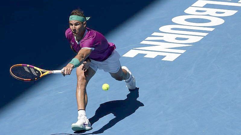 Rafael Nadal kämpfte sich ins Halbfinale. Foto: Andy Brownbill/AP/dpa