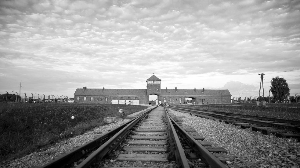 Das Lagertor zum ehemaligen Konzentrationslager Auschwitz-Birkenau. Archivfoto: DPA/Daniel Naupold