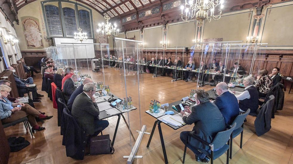 In seiner konstituierenden Sitzung hat der Leeraner Rat einen großen Teil der beratenden Mitglieder der Ausschüsse gestrichen. Foto: Ortgies/Archiv