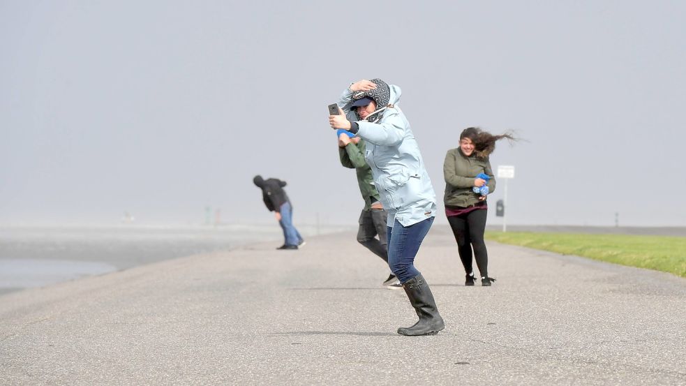 In Ostfriesland wird vor Sturmböen gewarnt. Archivfoto: Ortgies