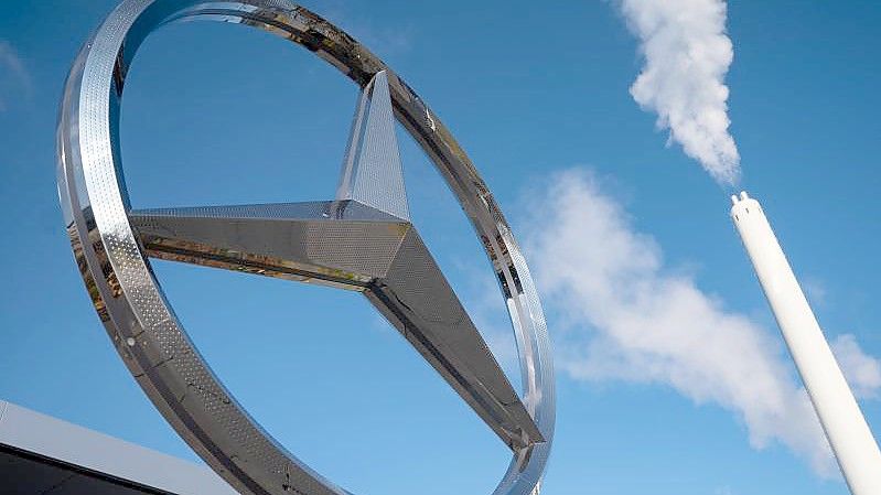 Ein Mercedes-Benz-Werk im schwäbischen Sindelfingen. Foto: Marijan Murat/dpa