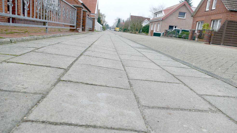 Als das Hakenkreuz entdeckt wurde, war es schon verblichen. Archivfoto: Wieking