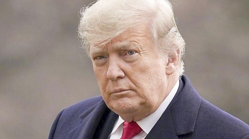 Ex-US-Präsident Donald Trump. Foto: Evan Vucci/AP/dpa