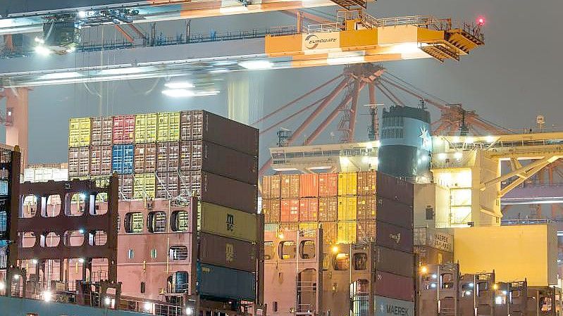 Die Schifffahrtsbranche fordert international verbindliche Regeln im Zusammenhang mit dem Klimaschutz. Foto: Daniel Bockwoldt/dpa