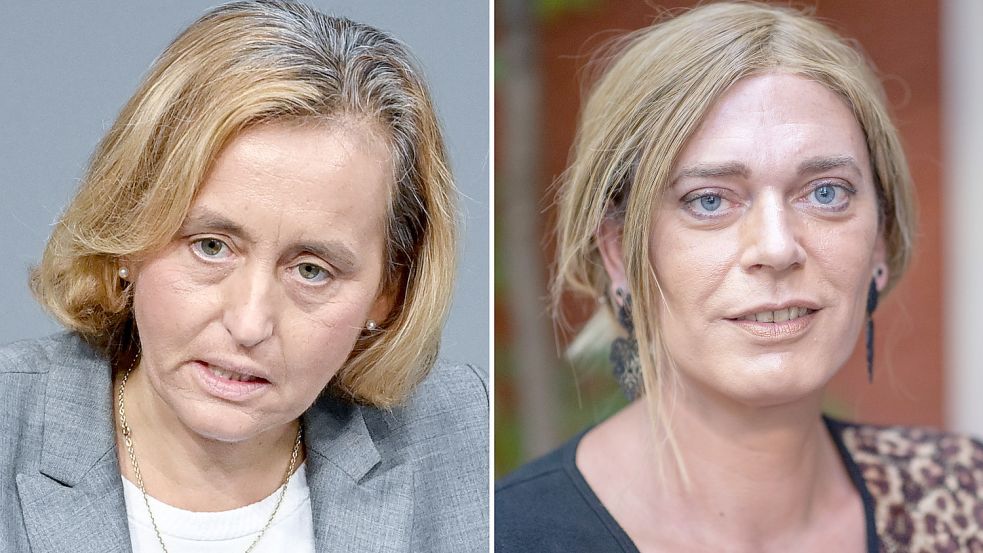 Im Vorfeld des internationalen Frauentags am 8. März wird traditionell im Parlament über die Gleichberechtigung von Frauen und Männern diskutiert. Als AfD-Politikerin Beatrix von Storch ans Pult trat und gegen Transfrau Tessa Ganserer wetterte, geriet die Debatte in den Hintergrund. Foto: dpa/Pedersen/Karmann