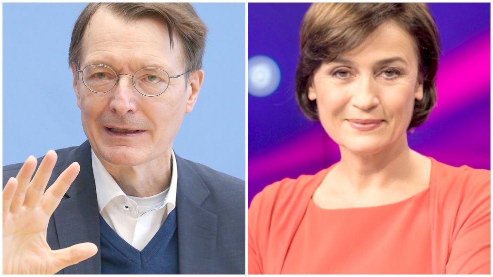 Karl Lauterbach ist heute zu Gast im TV-Talk von Sandra Maischberger. Foto: dpa/Wolfgang Kumm/ARD