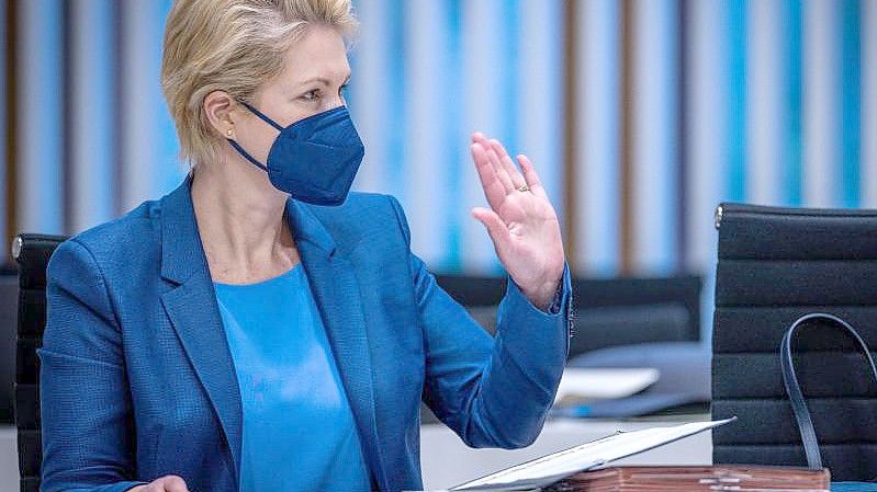 Manuela Schwesig zog wegen einer Verbal-Attacke von Hamburgs CDU-Vorsitzendem Christoph Ploß vor Gericht. Foto: Jens Büttner/dpa-Zentralbild/dpa