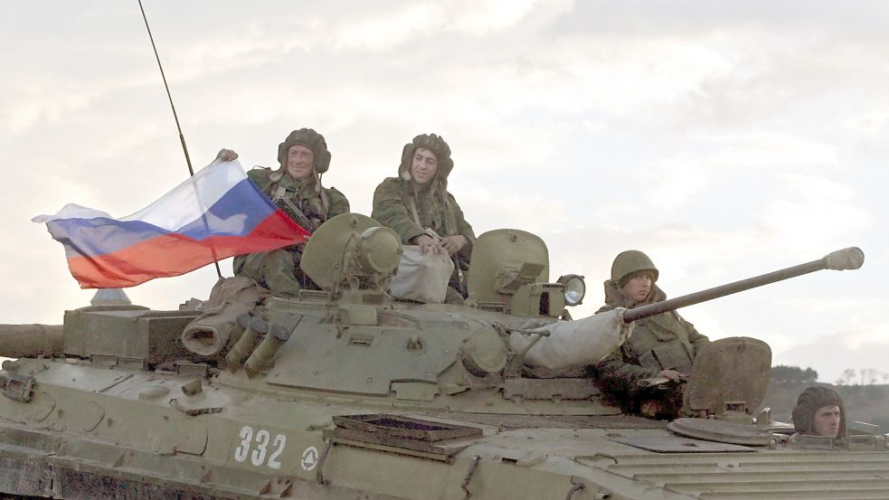Russland zieht Truppen aus Georgien ab Foto: EPA