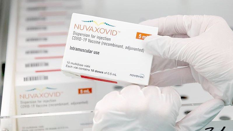 Der Impfstoff Nuvaxovid. Foto: Friso Gentsch/dpa