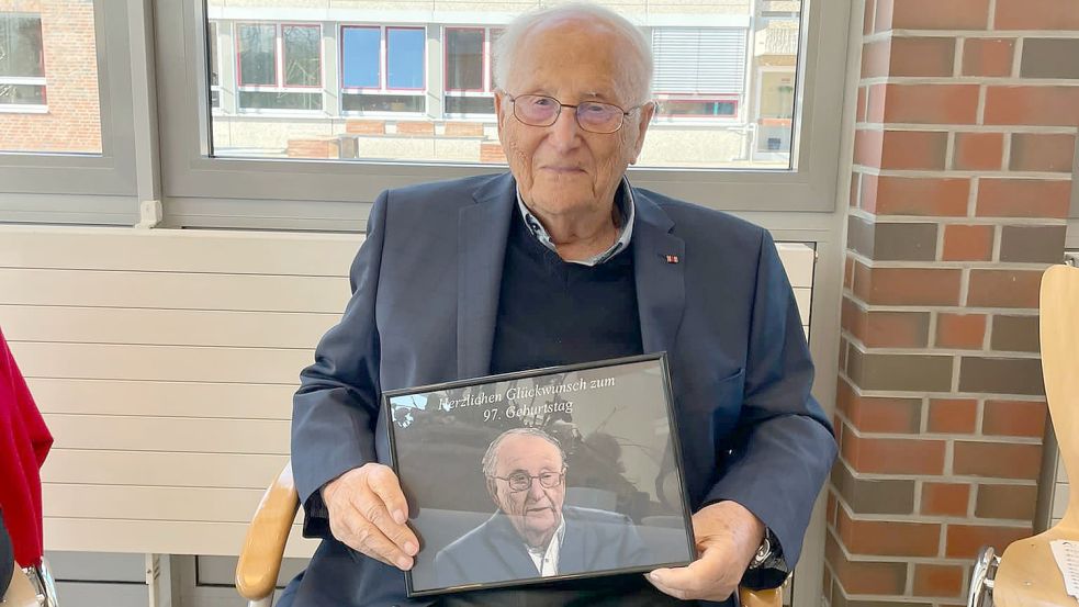 Albrecht Weinberg feiert am Montag in Rhauderfehn seinen 97. Geburtstag. Foto: Privat