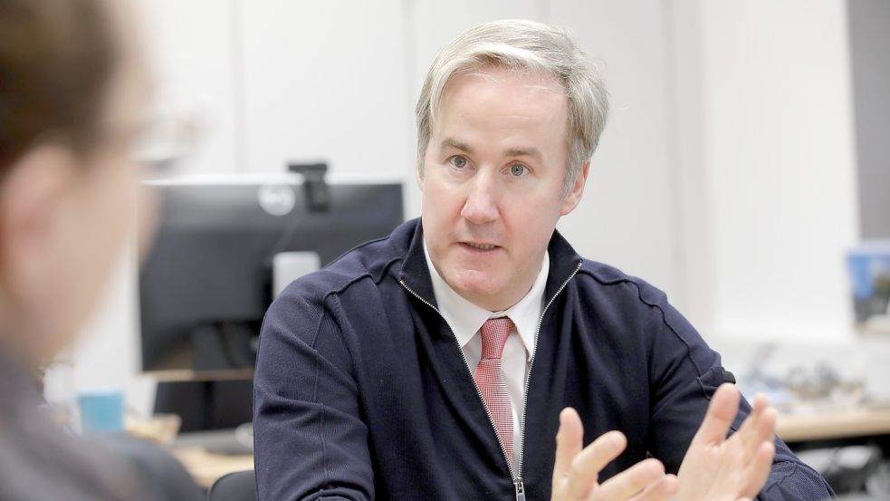 Alexander Becker ist Vorsitzender der Geschäftsführung der GMH Gruppe. Foto: Jörn Martens