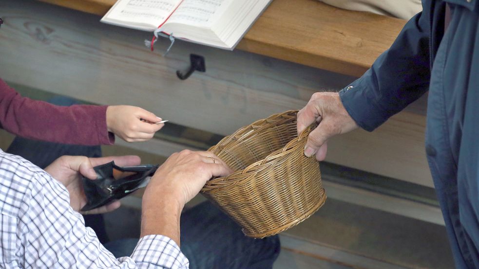 Der Zweck der Kollekte wurde geändert. Symbolbild: Hildenbrand/dpa