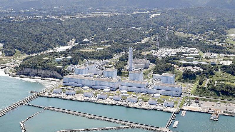 Das Atomkraftwerk Fukushima. Foto: ---/Kyodo/dpa