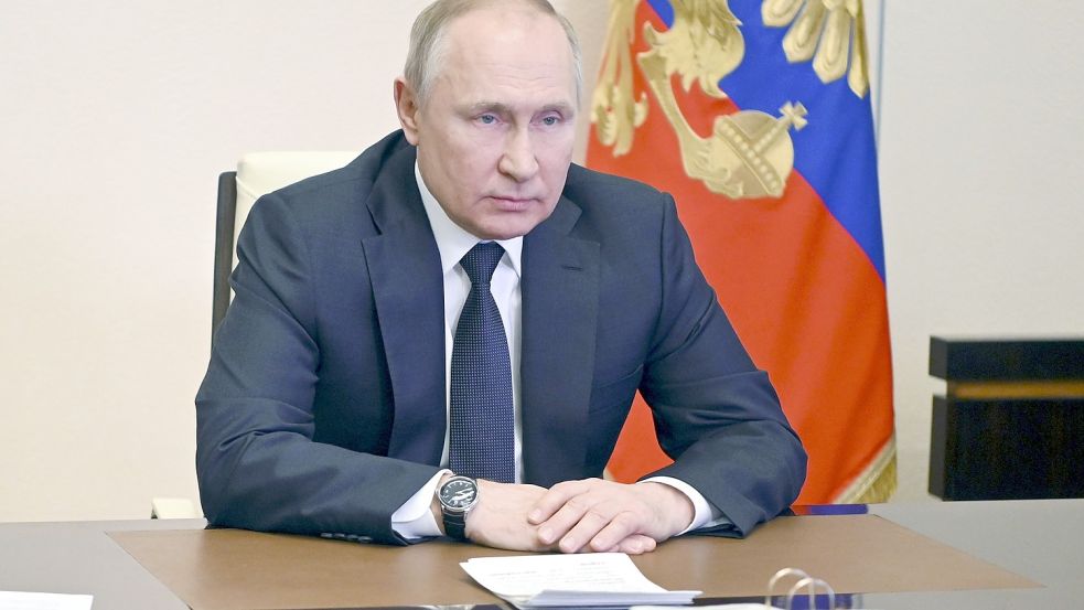 Der russische Präsident Wladimir Putin. Foto: DPA