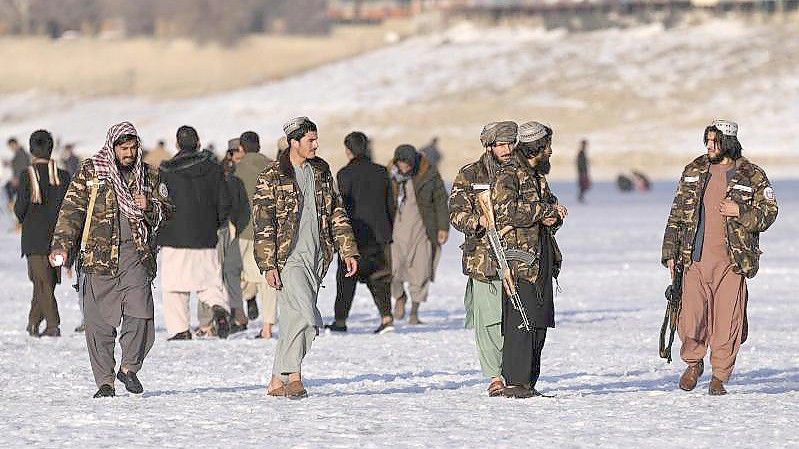 Die Taliban haben vor rund sieben Monaten erneut die Macht in Afghanistan übernommen. Foto: Hussein Malla/AP/dpa/Archiv