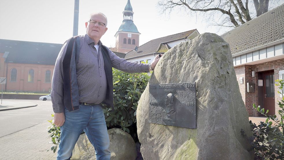 Seit mehr als 30 Jahren ist Johannes Geesen Vorsitzender der Kolpingsfamilie Barßel. Fotos: Passmann