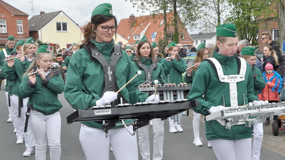 Der Spielmannszug Ostrhauderfehn stellt sich neu auf und wird in diesem Jahr bei keinem auswärtigen Fest auftreten. Foto: Archiv