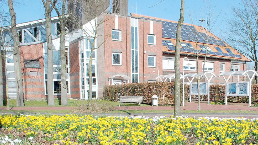 Das Rathaus der Gemeinde Saterland in Ramsloh. Archivfoto: Hellmann