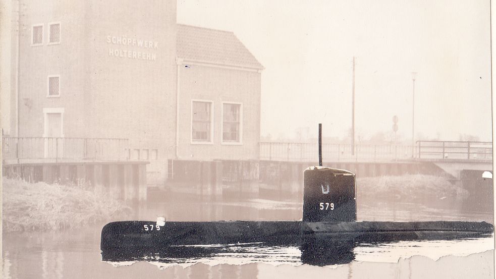 Ein U-Boot vor der Tobiasbrücke: Diese Fotomontage wurde 1967 in der Ausgabe zum 1. April im GA gezeigt.