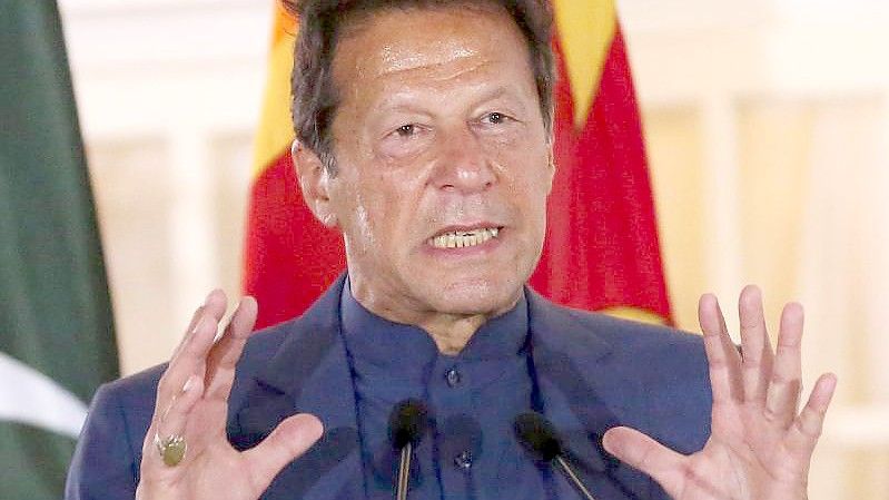 Pakistans Ministerpräsident Imran Khan. Foto: Pradeep Dambarage/ZUMA Wire/dpa