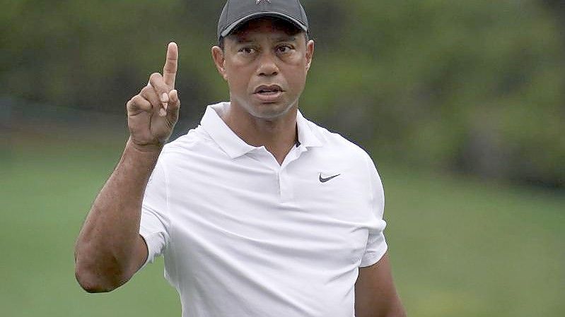 Feiert beim Masters in Augusta sein Comeback: Golf-Superstar Tiger Woods. Foto: Robert F. Bukaty/AP/dpa