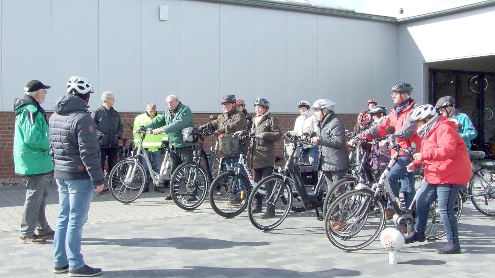 Das Interesse am Pedelec-Training war groß. Foto: Scherzer