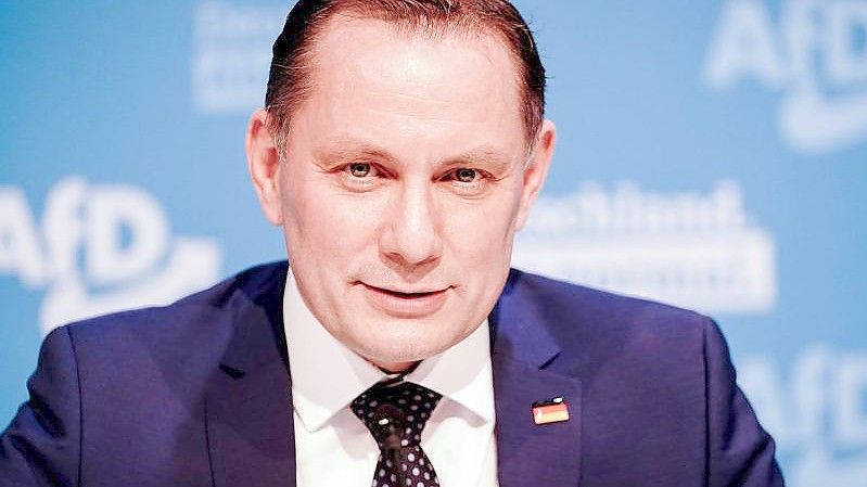 AfD-Chef Tino Chrupalla versteht sich nicht als „Putin-Versteher“. Foto: Kay Nietfeld/dpa