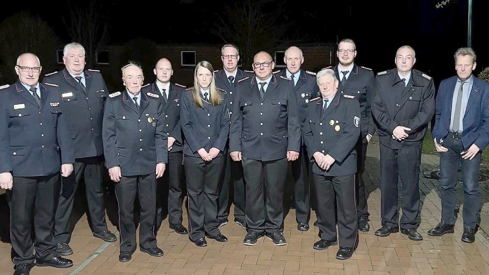 Das Foto zeigt Mitglieder der Wehr und ihre Gäste. Foto: privat