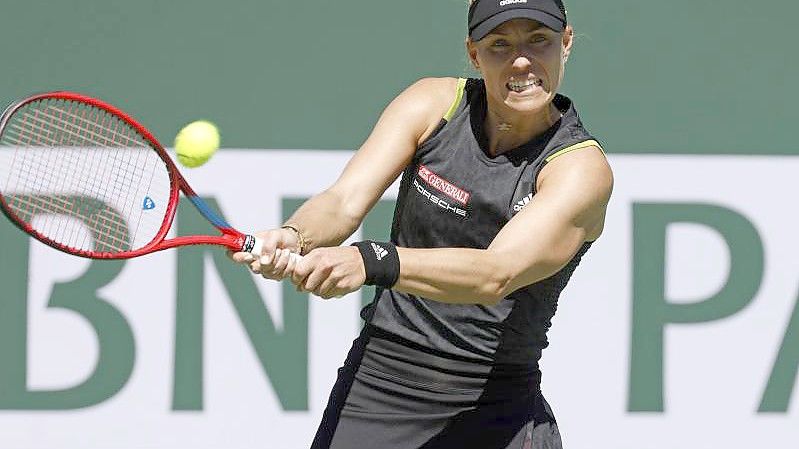 Verlor ihr Auftaktmatch in Nur-Sultan: Angelique Kerber. Foto: Charles Baus/CSM via ZUMA Press Wire/dpa