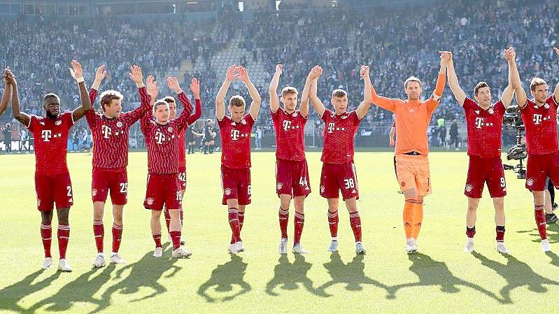 Ausgerechnet gegen Borussia Dortmund kann der FC Bayern die zehnte Meisterschaft in Serie perfekt machen. Foto: Friso Gentsch/dpa