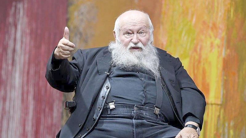 Der Künstler Hermann Nitsch starb mit 83 Jahren. Foto: Roland Schlager/APA/dpa