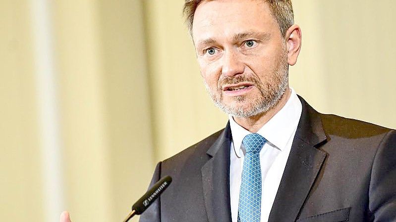 „All das hat eine Quelle: Russland“: Christian Lindner. Foto: Fabian Sommer/dpa