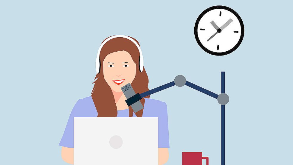 Podcast-Formate sind unter anderem Nachrichtenzusammenschnitte, Reportagen, Interviews und Hörspiele. Aber auch Gespräche zwischen Personen über den Alltag oder andere bestimmte Thematiken sind beliebt. Foto: Pixabay