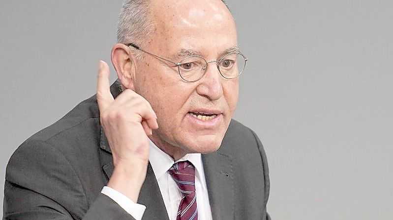 Der frühere Linke-Fraktionschef Gregor Gysi. Foto: Michael Kappeler/dpa