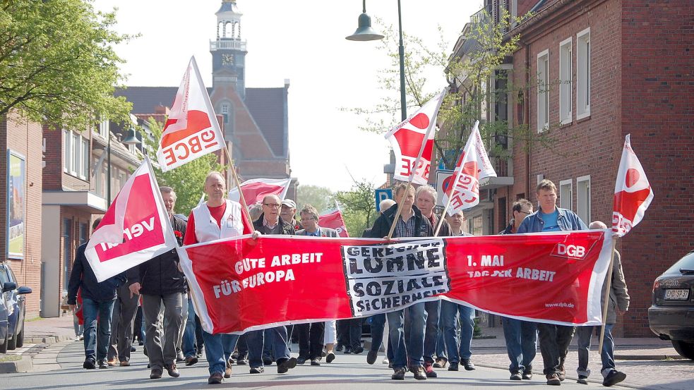 In Emden gibt es auch dieses Jahr eine Veranstaltung zum 1. Mai. Foto: Archiv