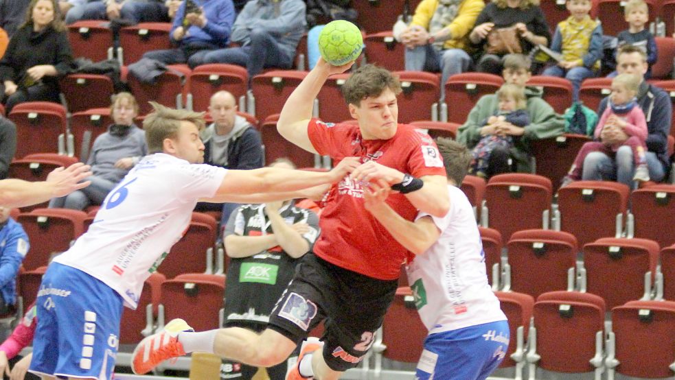 Jonas Wark konnte gegen Habenhausen fünf Treffer erzielen. Foto: Gerken