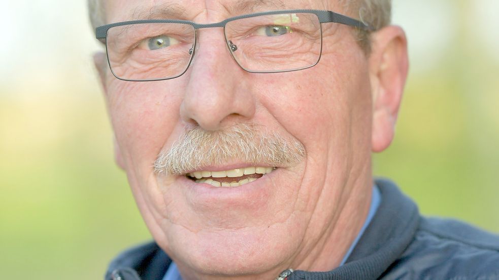Gerd Sprenkel ist Vorsitzender der Rassegeflügelzüchter in Leer. Foto: Ortgies