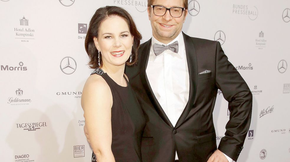 Vielbeschäftigtes Ehepaar: Während Annalena Baerbock Außenministerin ist, hat Ehemann Daniel Holefleisch jetzt einne Job bei einer PR-Agentur angenommen. Foto: dpa/Eventpress Golejewski