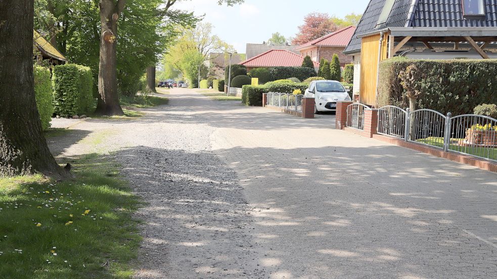 90 Prozent der Kosten für die Erschließungsmaßnahme werden auf die Grundstückseigentümer umgelegt. Foto: Passmann