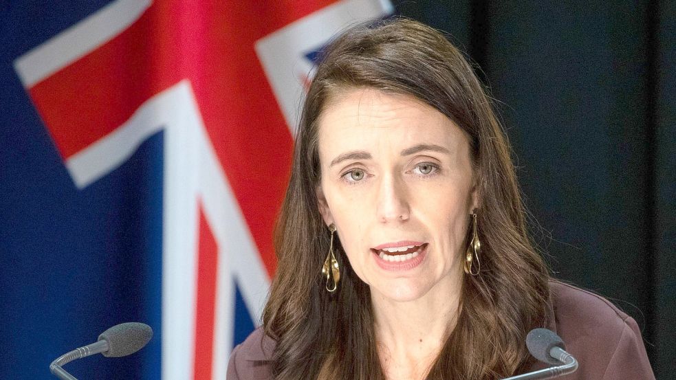 Bei Jacinda Ardern ist ein Schnelltest „klar positiv“ ausgefallen. Foto: Mark Mitchell/Pool New Zealand Herald/dpa
