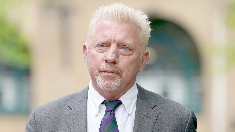 Wurde innerhalb des Wandsworth-Gefängnisses in London verlegt: Der ehemalige Tennis-Star Boris Becker. Foto: dpa/PA Wire/Kirsty O’connor