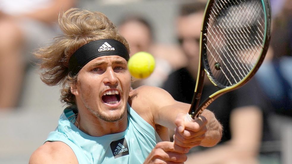 Alexander Zverev zeigt sich vor den French Open entspannt. Foto: Alessandra Tarantino/AP/dpa