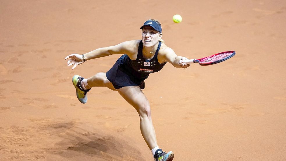 Siegte in Straßburg: Angelique Kerber. Foto: Tom Weller/dpa
