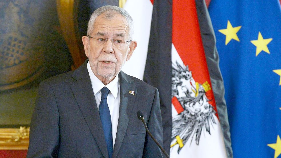Alexander Van der Bellen, Bundespräsident von Österreich, will für eine zweite Amtszeit kandidieren. Foto: Herbert Pfarrhofer/APA/dpa