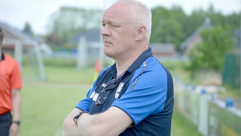 Stephan Reents sprang am Sonntag als TSV-Trainer ein. Foto: Weers