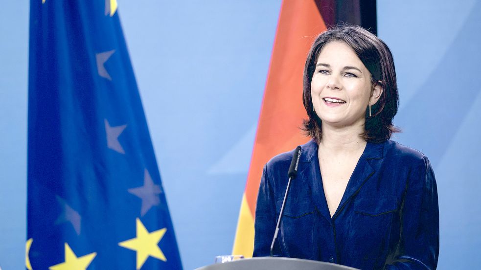 Ein sportliches und ein politisches Talent: Annalena Baerbock (Grüne). Foto: IMAGO/Xander Heinl